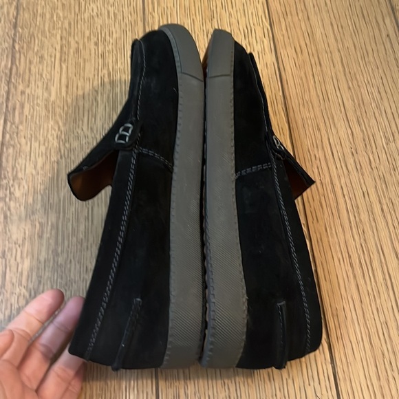 See by Chloe Black Suede Slip On Loafers Size 7.5 - Picture 5 of 11